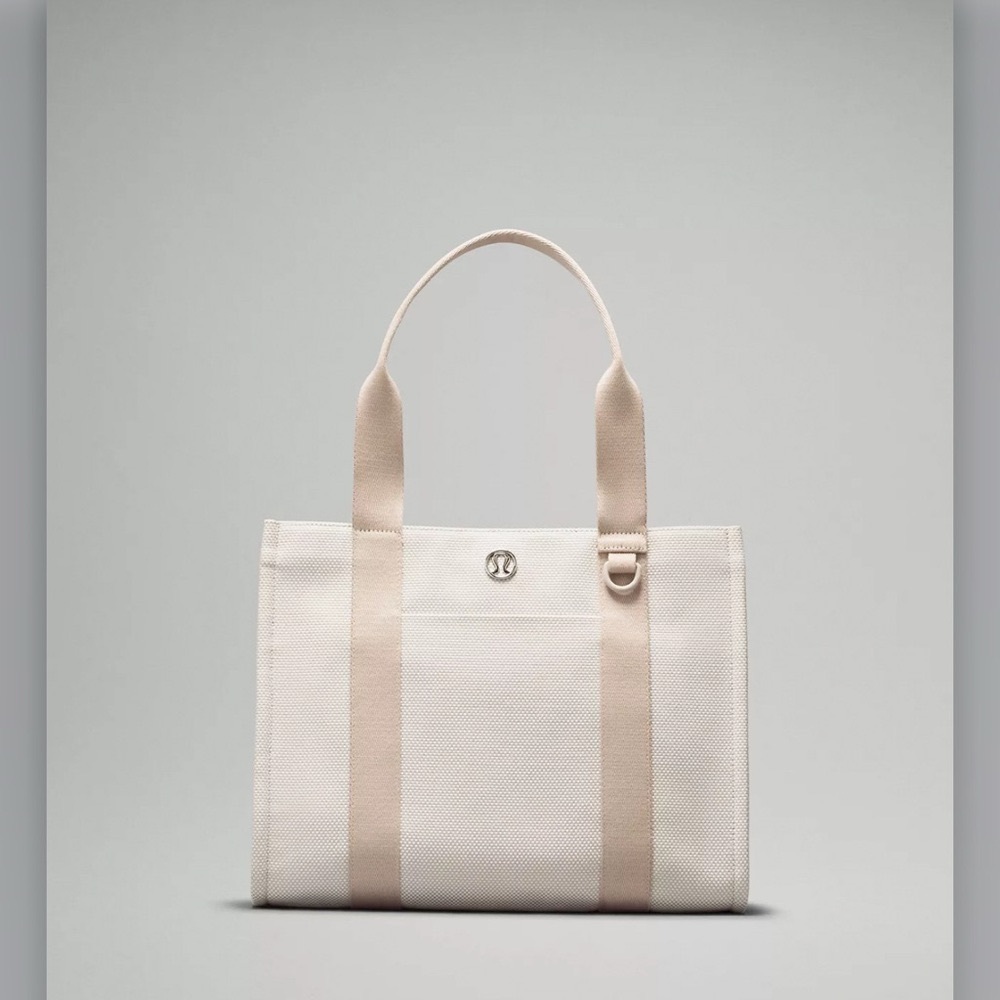 Lululemon Athletica Cream Tote Bag